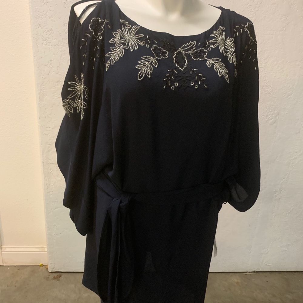 Free People Embroidered & Beaded Dress